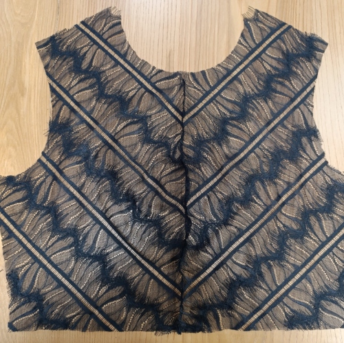 Выкройка блузы из кружева. Праздничная коллекция «Джоконда» фото