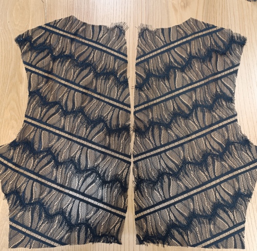 Выкройка блузы из кружева. Праздничная коллекция «Джоконда» фото