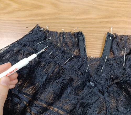 Выкройка блузы из кружева. Праздничная коллекция «Джоконда» фото