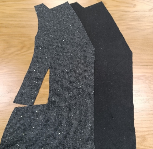 Выкройка жакета. Праздничная коллекция «Джоконда» фото