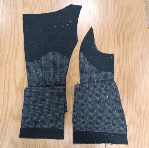 Выкройка жакета. Праздничная коллекция «Джоконда» фото