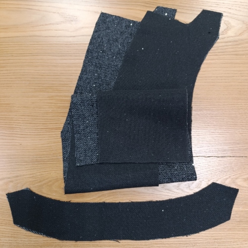 Выкройка жакета. Праздничная коллекция «Джоконда» фото