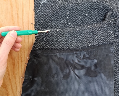 Выкройка жакета. Праздничная коллекция «Джоконда» фото