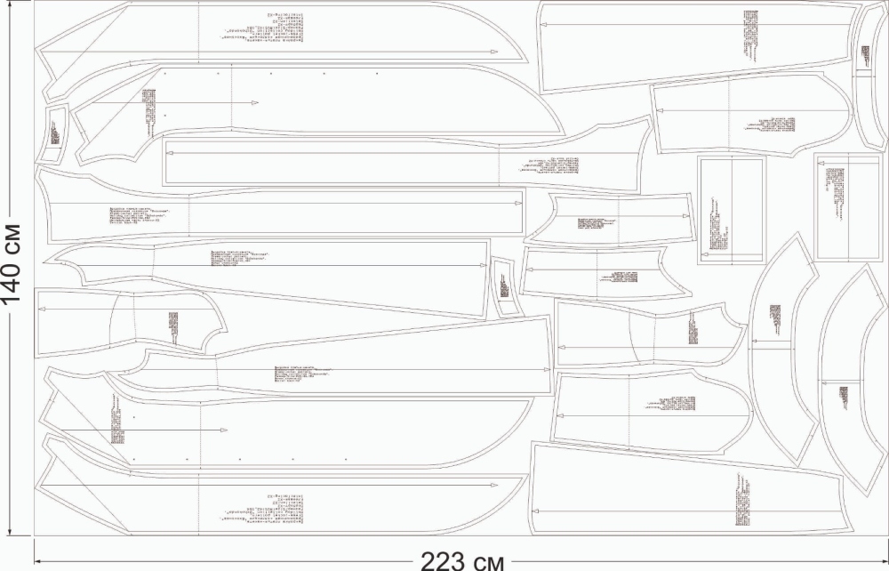 Выкройка платья-жакета. Праздничная коллекция «Джоконда» фото