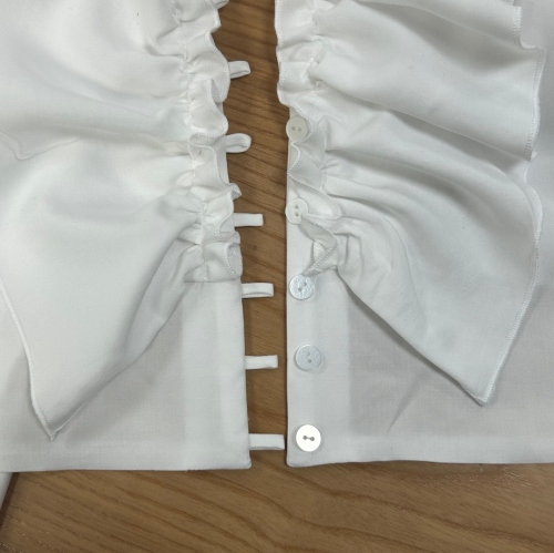 Как сшить блузу с рюшами. Праздничная коллекция «Джоконда». Фото-мастер-класс фото