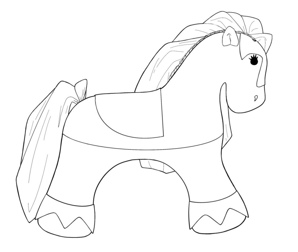 Как сшить мягкую игрушку «Лошадка Гриша». Фото-мастер-класс фото