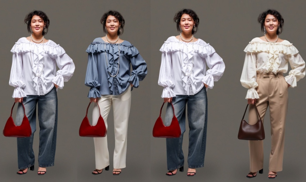 В центре внимания: блуза «Джоконда» фото