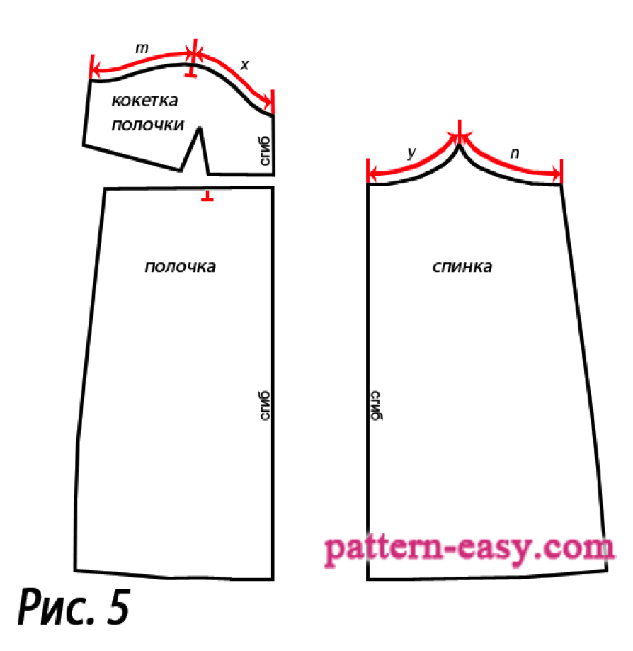 Шьем шелковую сорочку фото