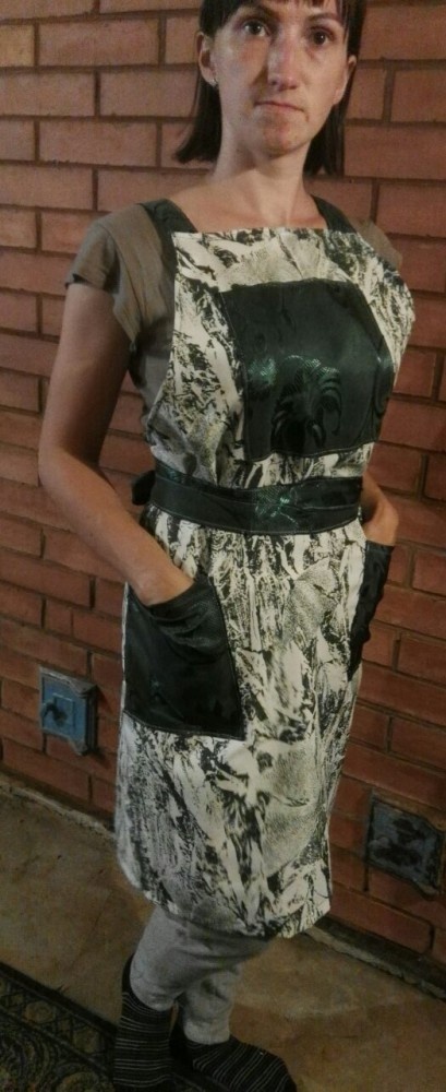 Красивый фартук из того, что было) фото