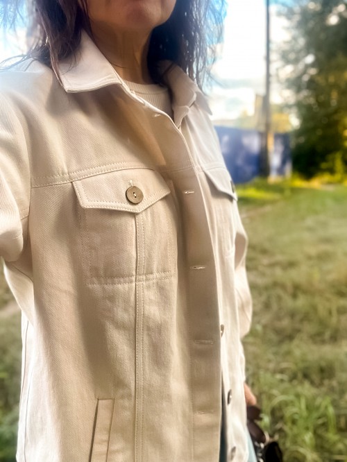 Моя джинсовая куртка Ника фото