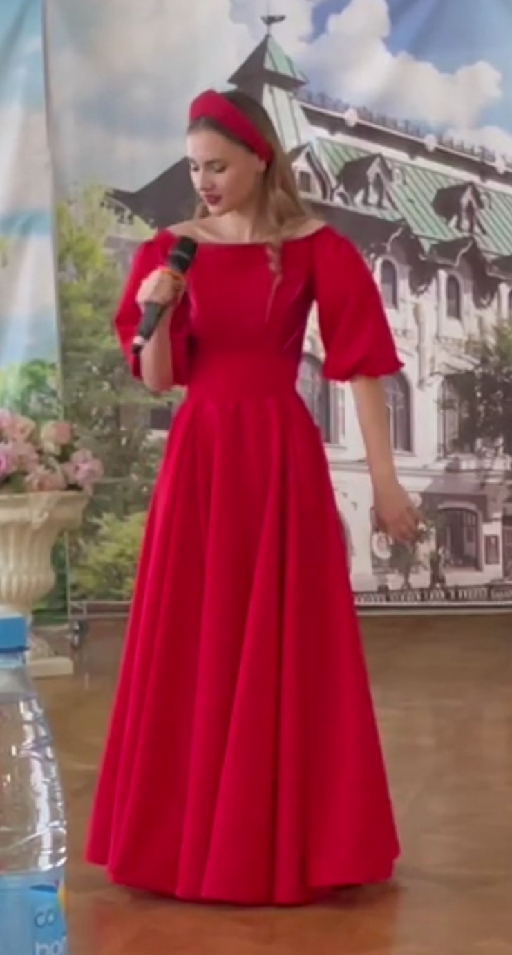 Платье по выкройке «платья для торжества» фото