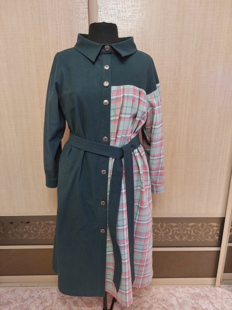 Платье-рубашка Арина фото