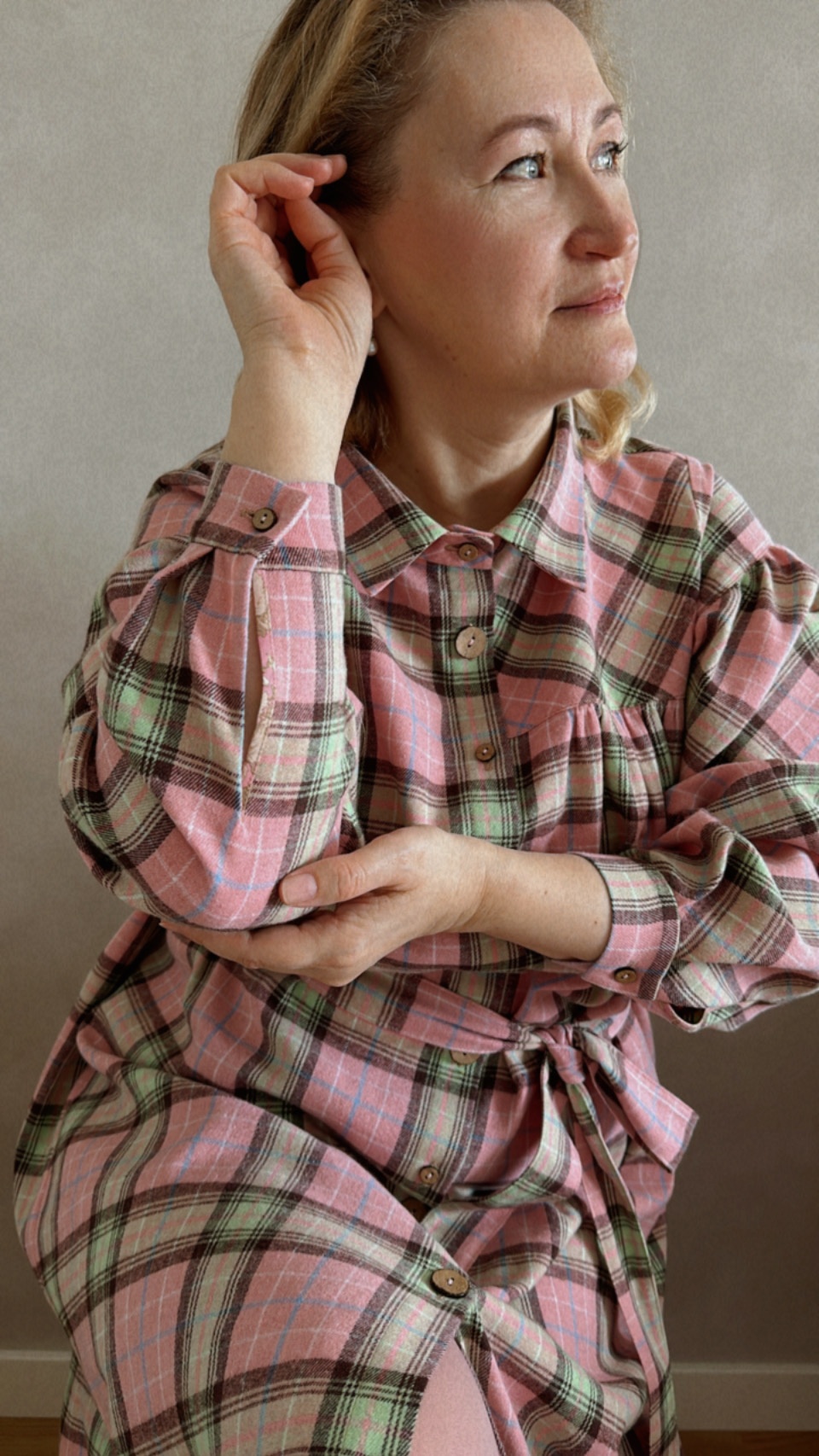 Платье-рубашка Арина фото