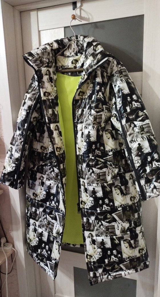 Пальто по выкройке куртка «Тина» фото