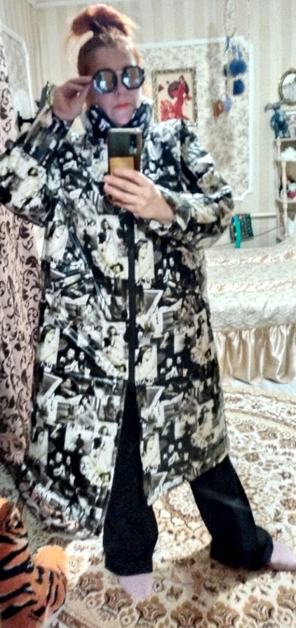 Пальто по выкройке куртка «Тина» фото