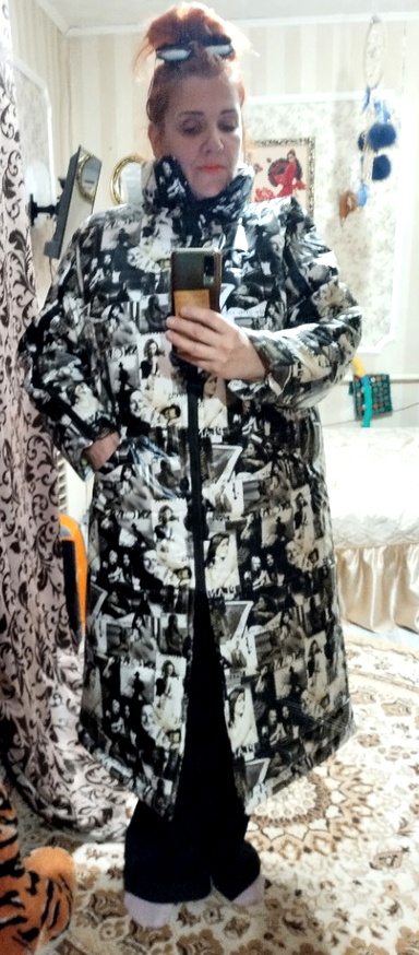 Пальто по выкройке куртка «Тина» фото