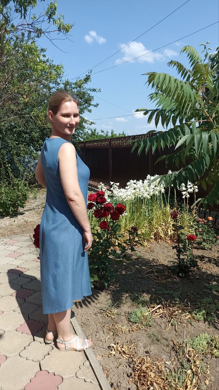 Летнее платье «Сирин» фото