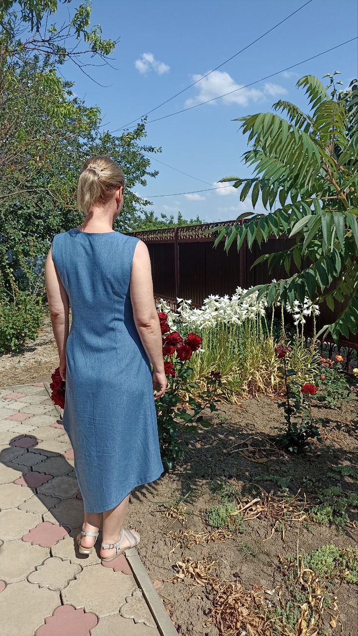 Летнее платье «Сирин» фото