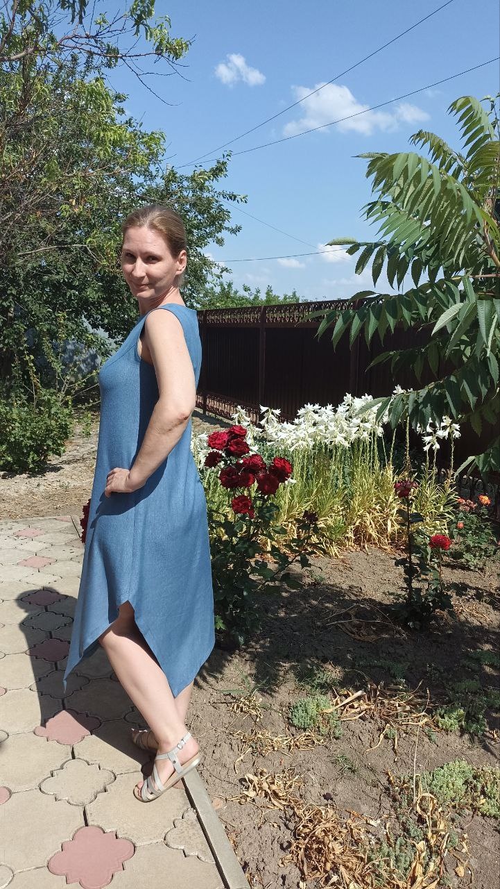 Летнее платье «Сирин» фото