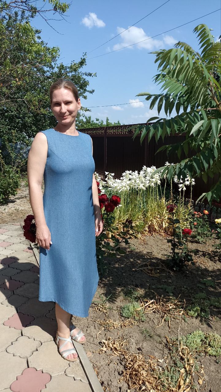 Летнее платье «Сирин» фото