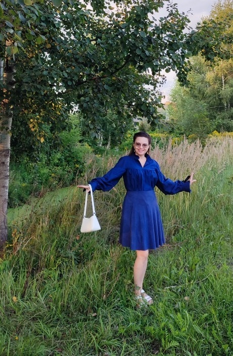 Индиго и кремовые облака фото