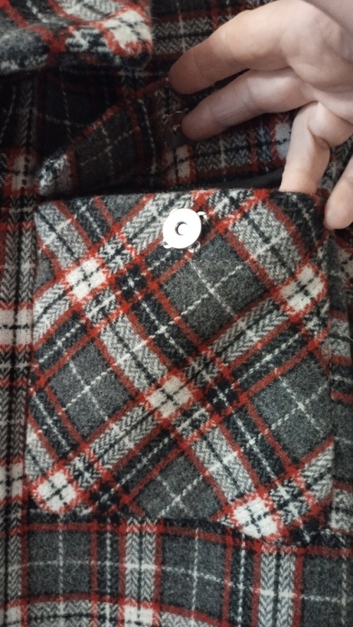 Тёплая осень в любимом пальто-рубашке фото