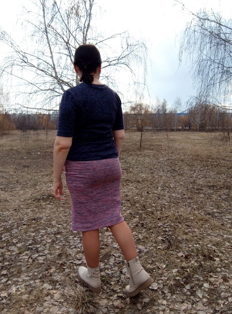 Трикотажный костюм фото