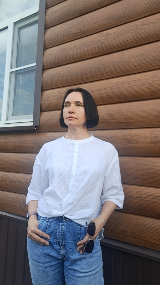 Блуза «Облака» фото