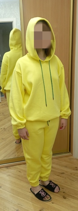 Костюм из футера