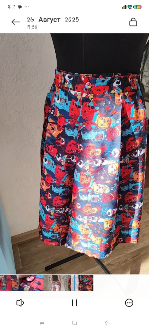 Шорты «Мирослава» в ярком прочтении фото