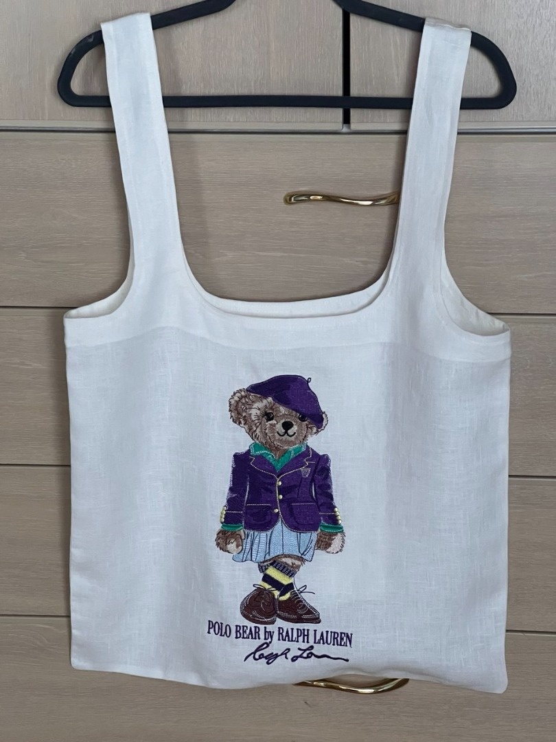 Три сумки шоппер с мишками фото