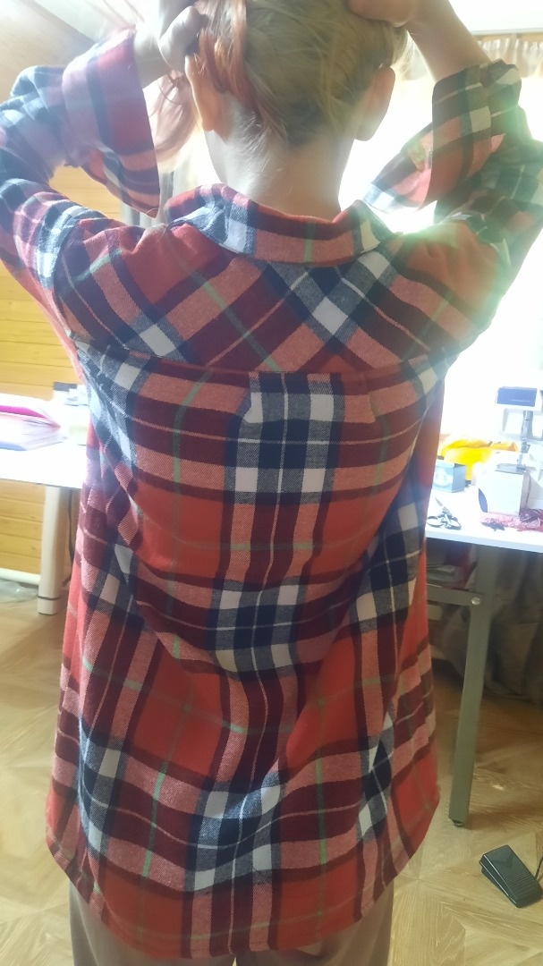 Звёздная блузка для дочки фото