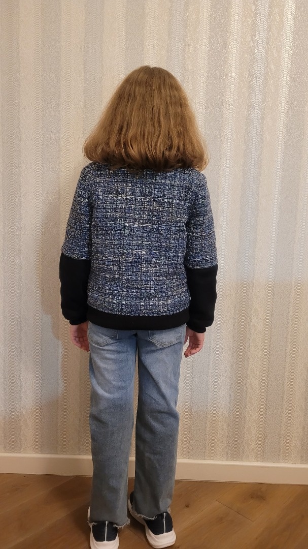 Бомбер для дочки фото