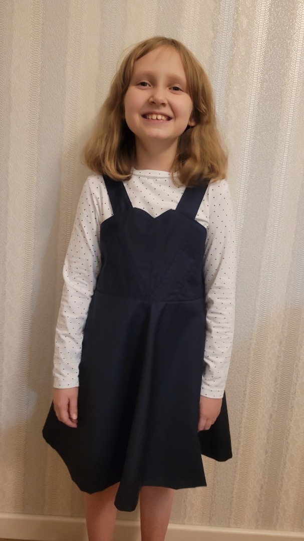 Сарафан в школу фото