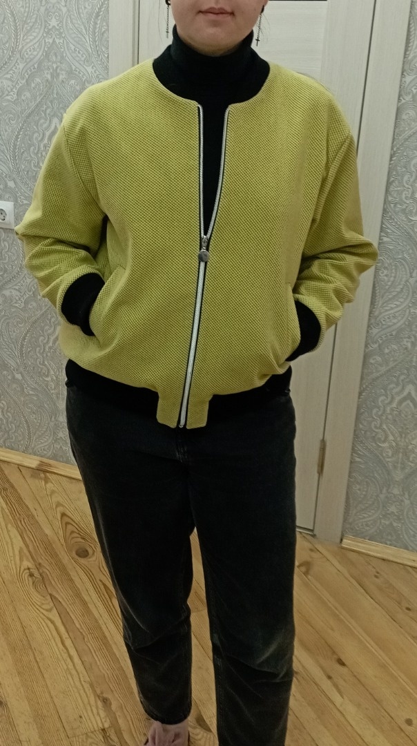 Куртка бомбер фото