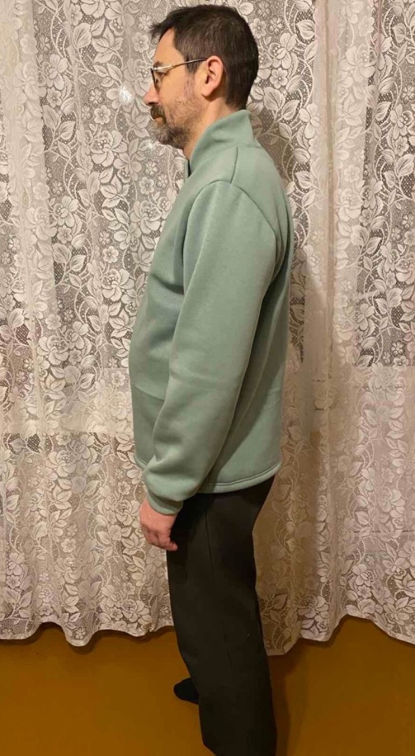 Теплый пуловер по выкройке Ульян фото