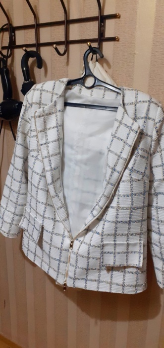 Мой вариант жакета в стиле шанель