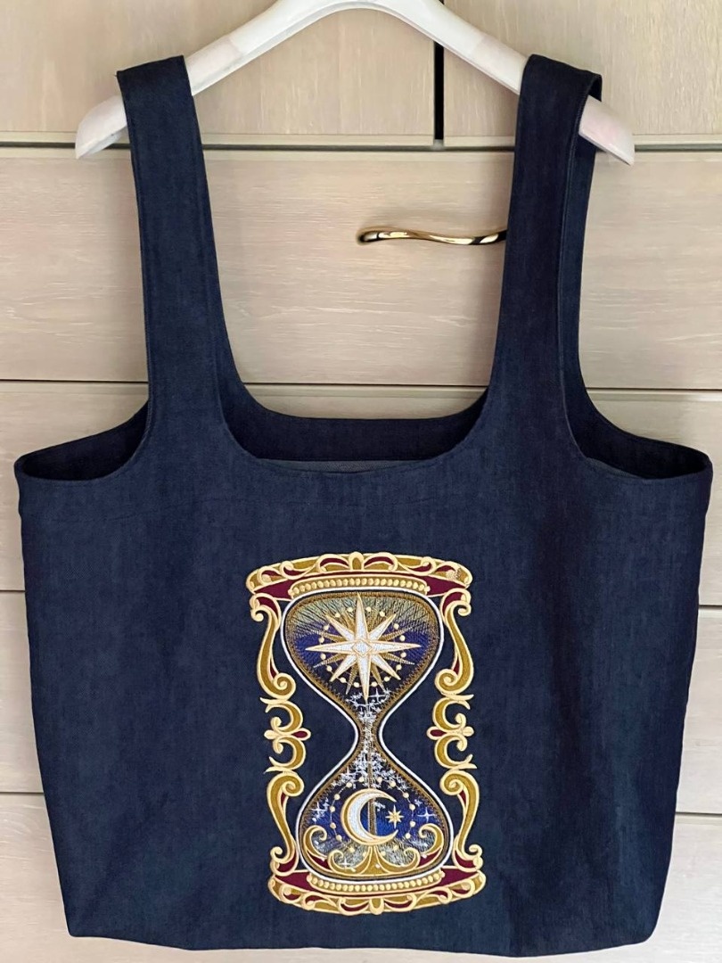 Сумка в дорогу «Время течет» фото