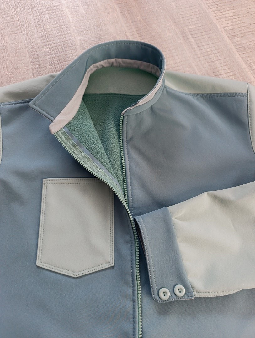 Рубашка-ветровка фото