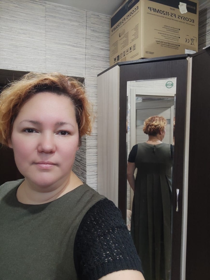 Сарафан со складками фото