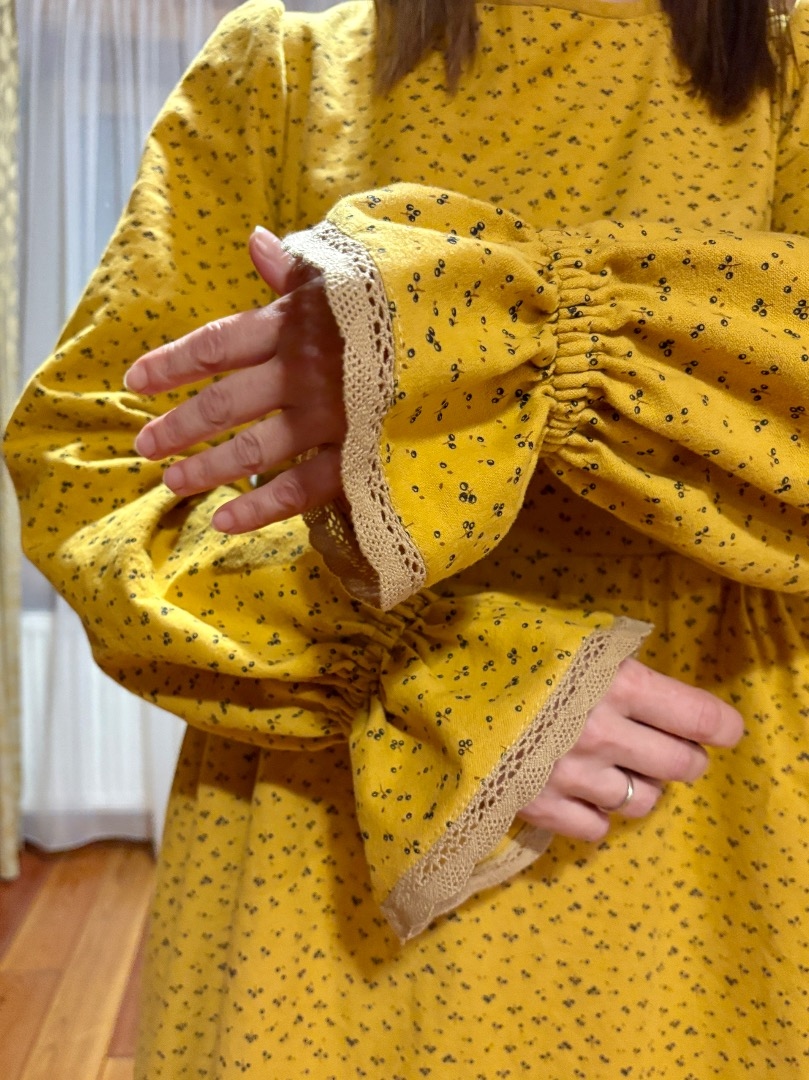 Платье "Уютная осень" фото