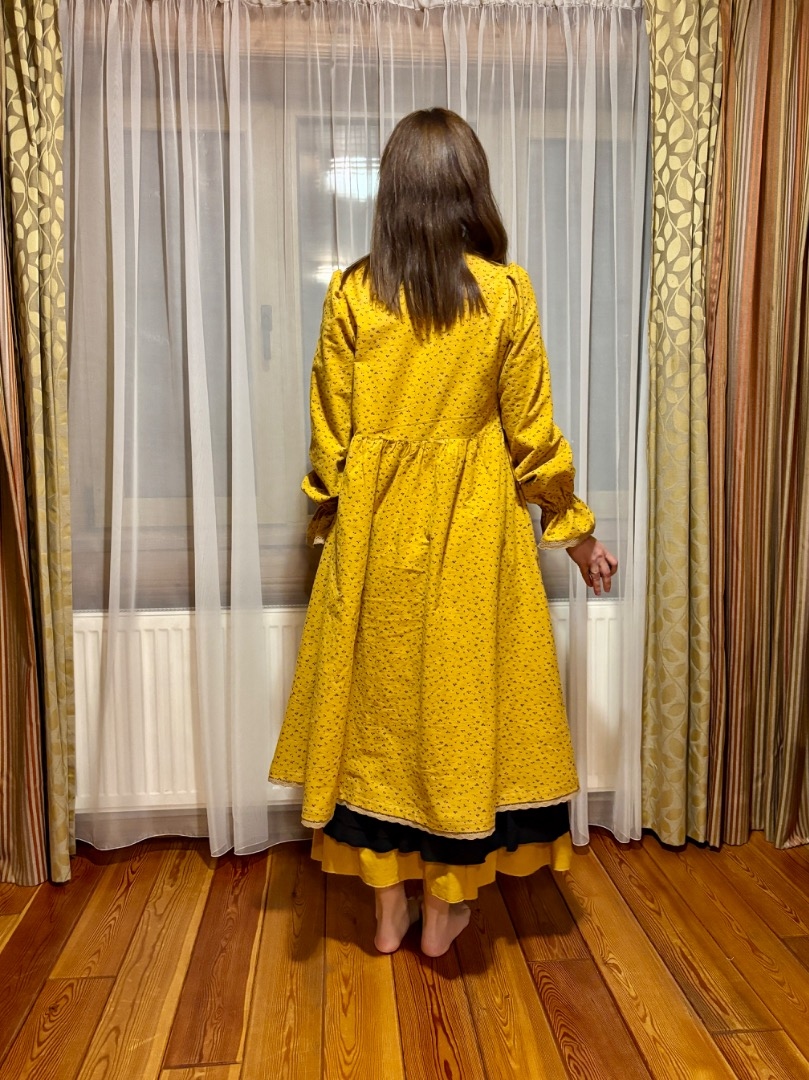 Платье "Уютная осень" фото