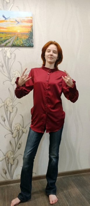 Блуза в романтическом стиле