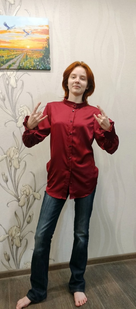 Блуза в романтическом стиле фото