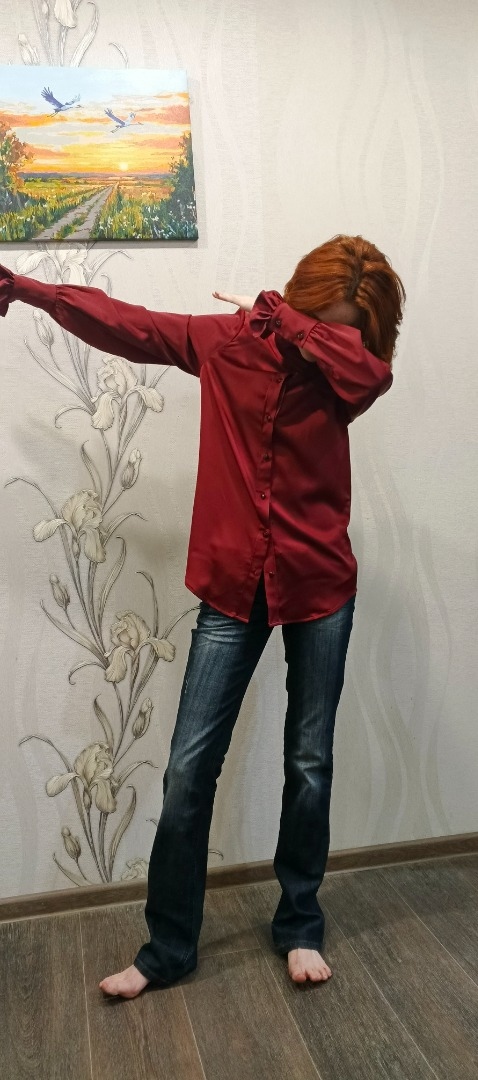 Блуза в романтическом стиле фото