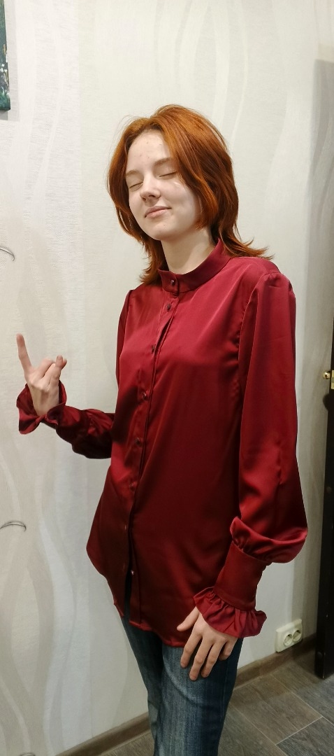 Блуза в романтическом стиле фото