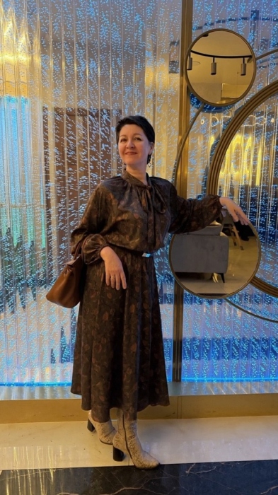 Платье с инжирами