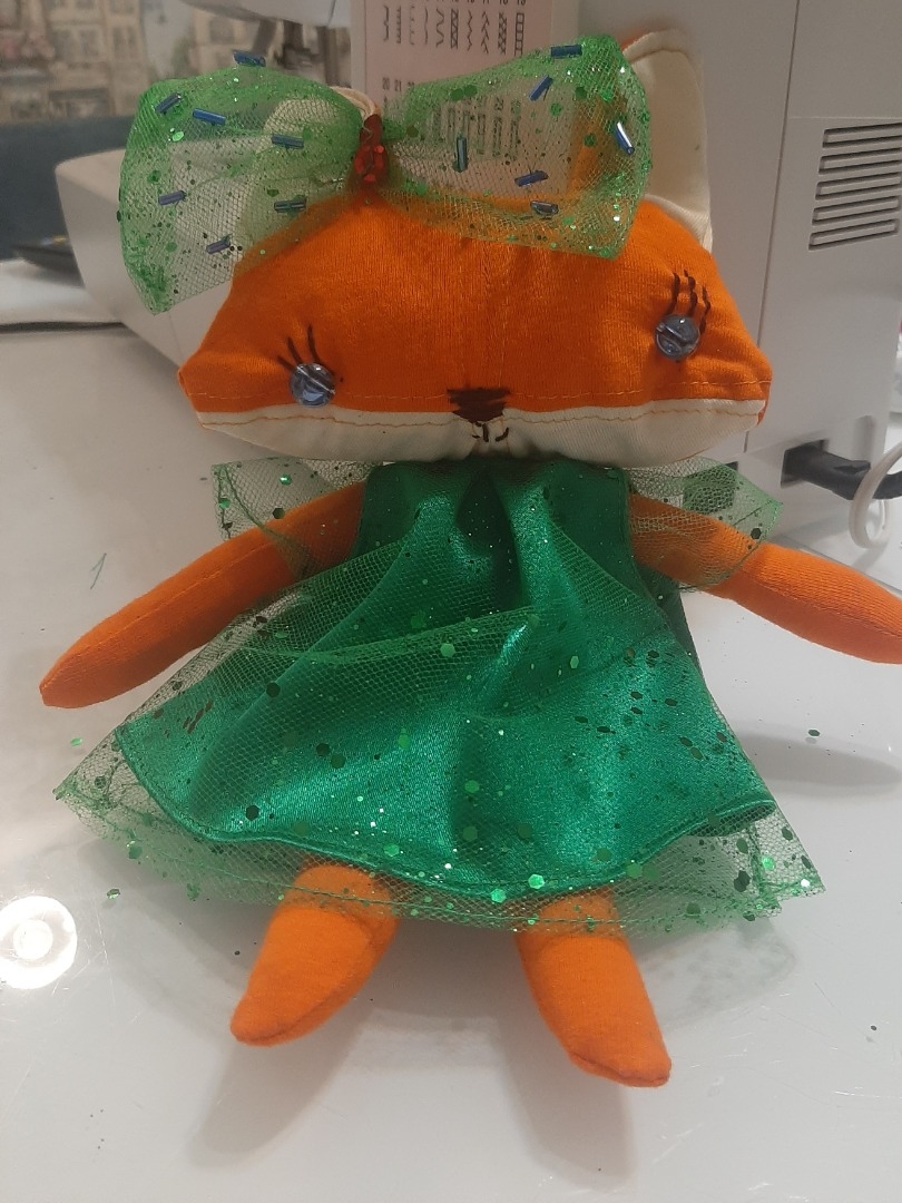 Лисичка и новый год) фото