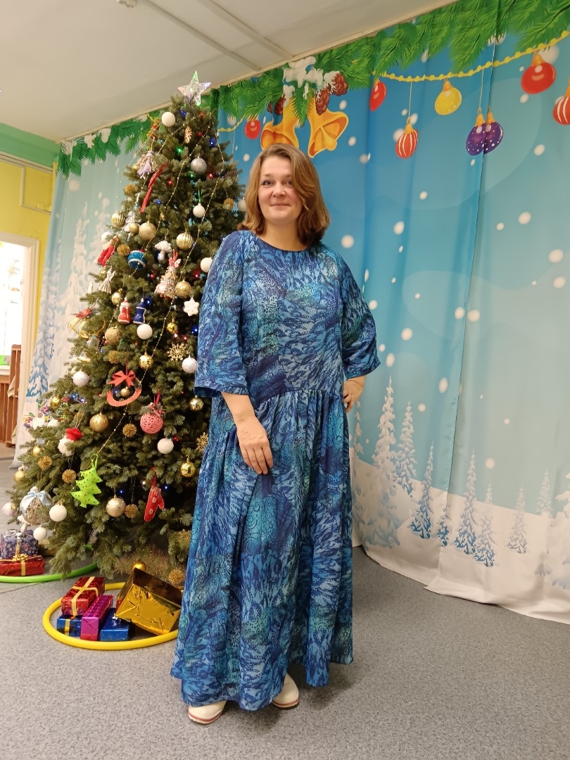 Платье по выкройке «Мээрим» фото