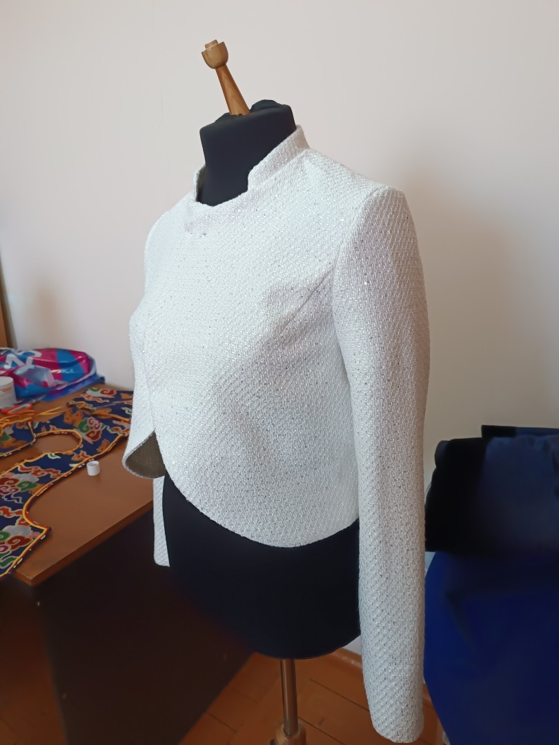 Жакет в стиле азиатская Шанель фото